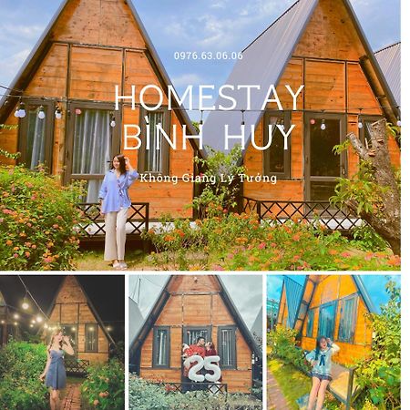 Bugalow Binh Huy Homestay Мок Чау Екстериор снимка