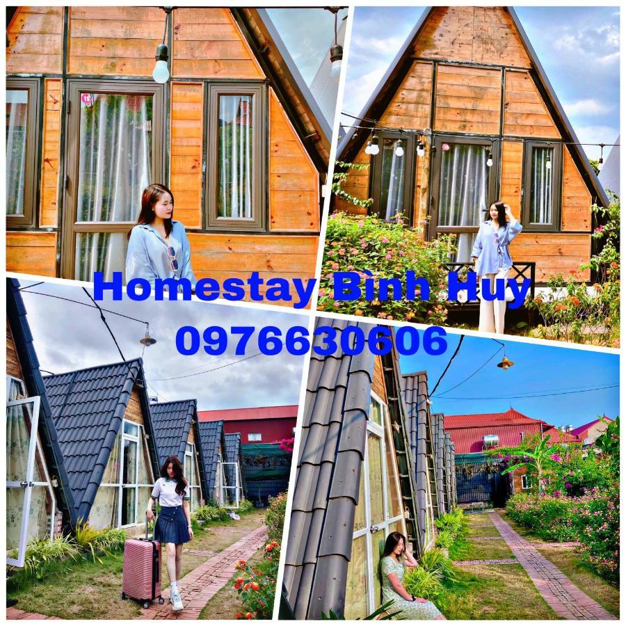 Bugalow Binh Huy Homestay Мок Чау Екстериор снимка